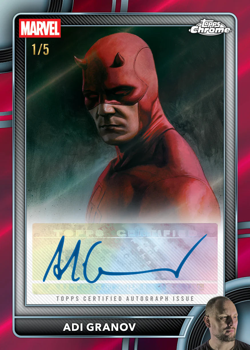 Topps Marvel Comics Chrome 2026 Hobby (Forhåndsbestilling)