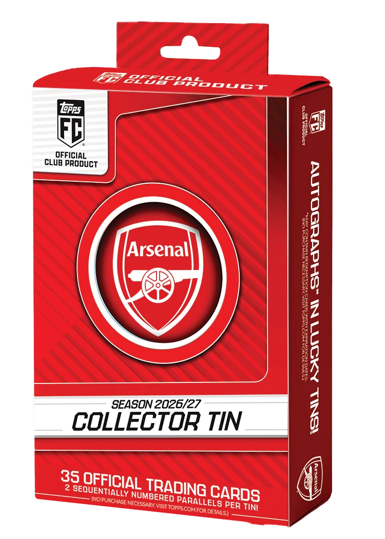 Topps Arsenal Collector Tin 2026/27