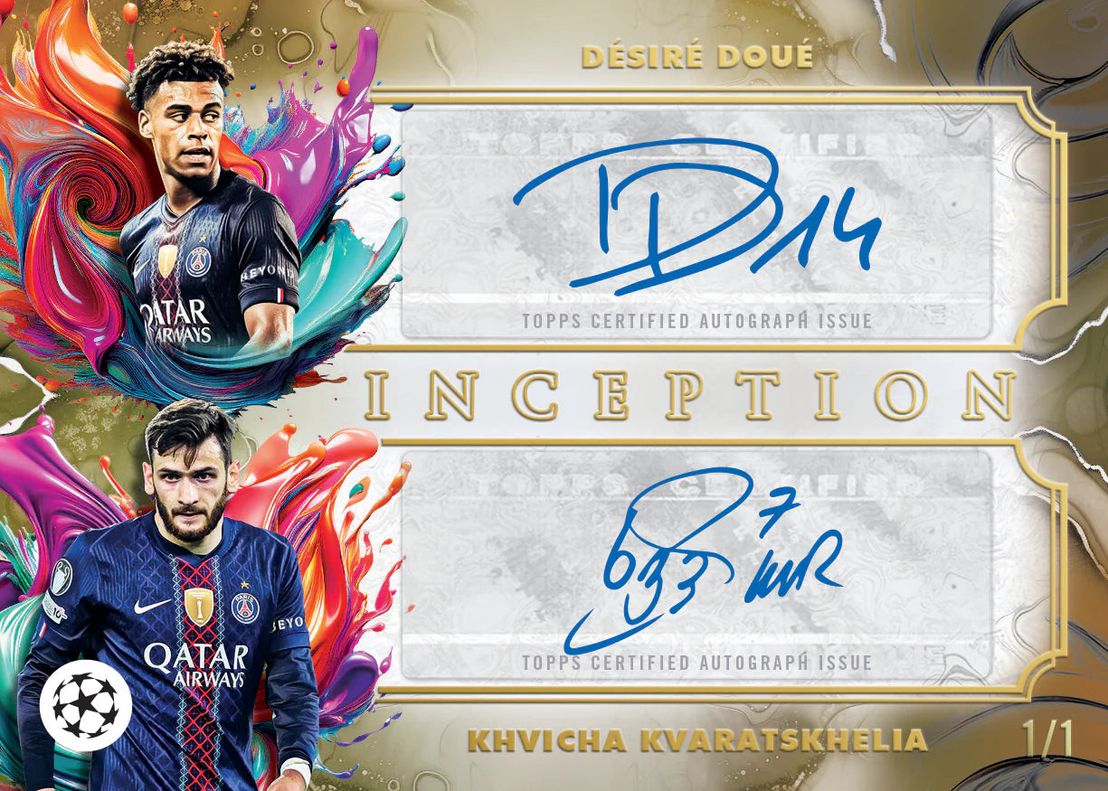 Topps UCC Inception 2025-26 hobby (Forhåndsbestilling)