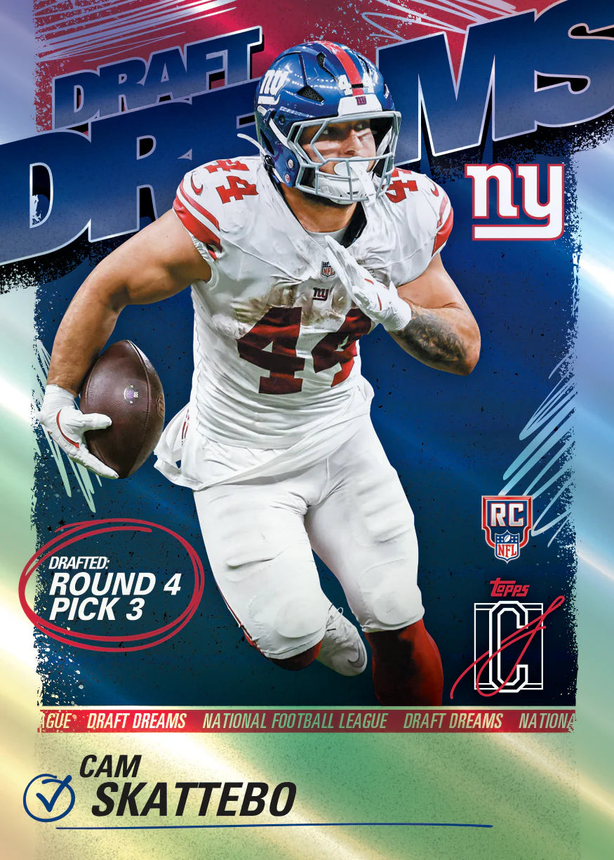 Topps NFL Signature Class 2025 – Mega Boks