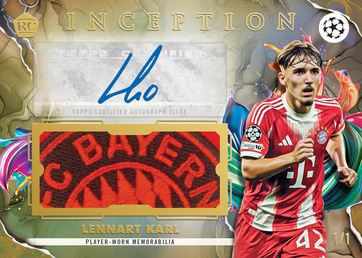 Topps UCC Inception 2025-26 hobby (Forhåndsbestilling)