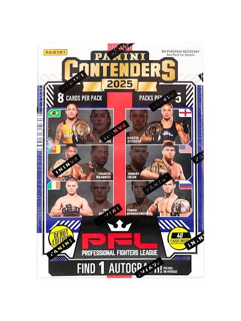 2025 Panini Contenders PFL Blaster Pakke