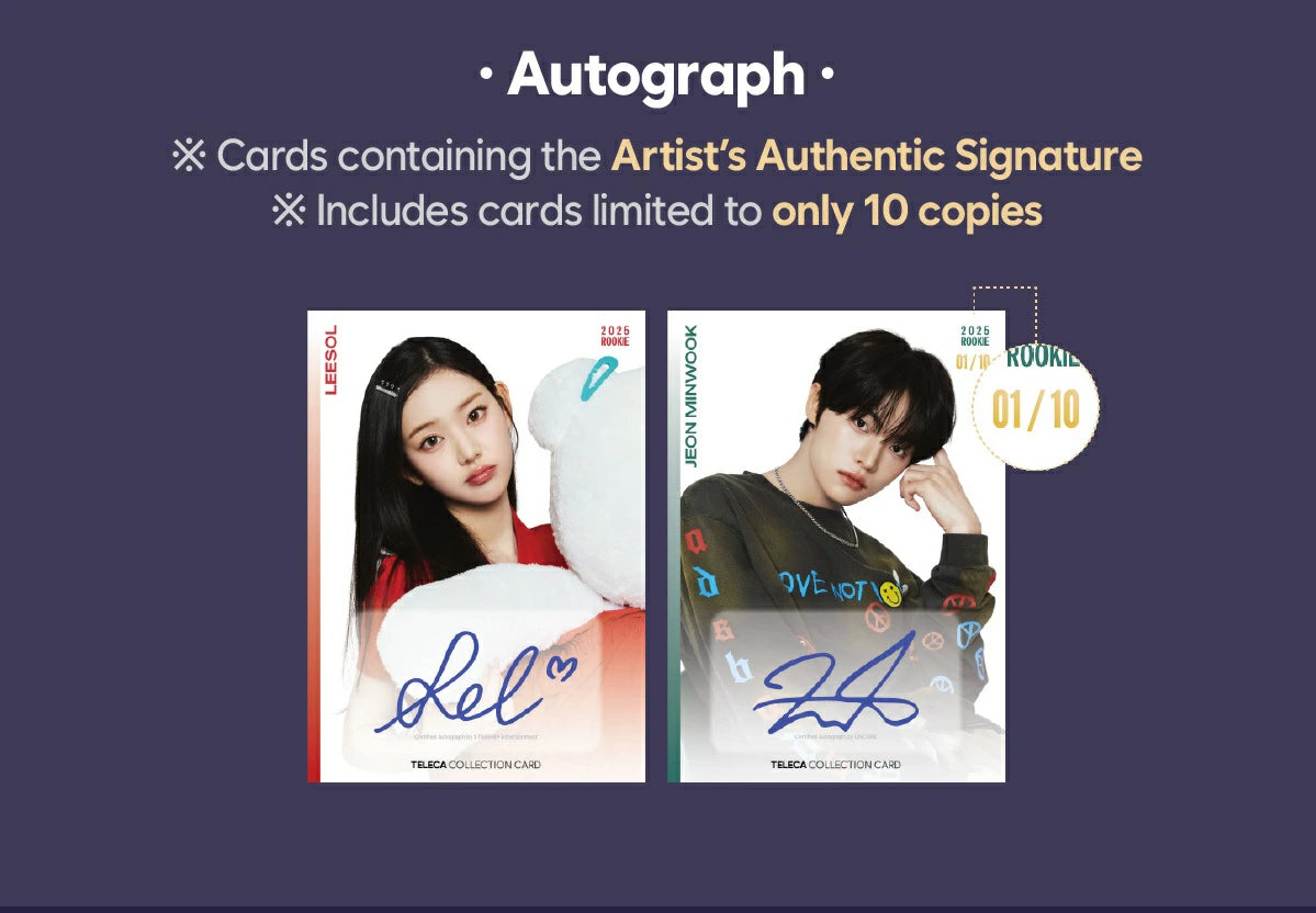 K-POP Trading Card Set Pakke