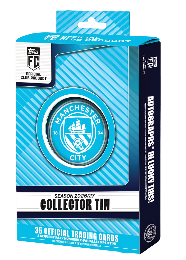 Topps Manchester City Collector Tin 2026/27 (LIVE)