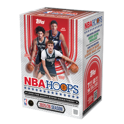 25/26 Topps NBA Hoops Blaster Boks - Forhåndssalg: 14.05