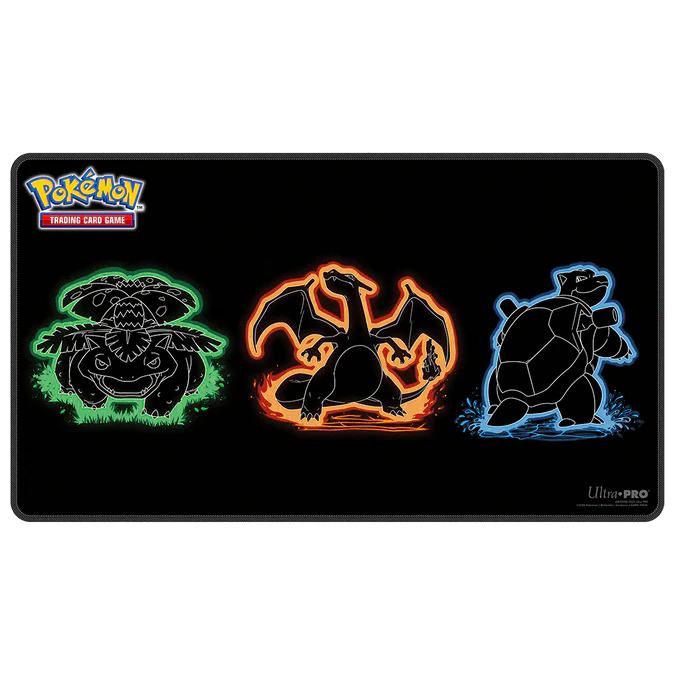 Pokémon Neon Kanto Foil Playmat