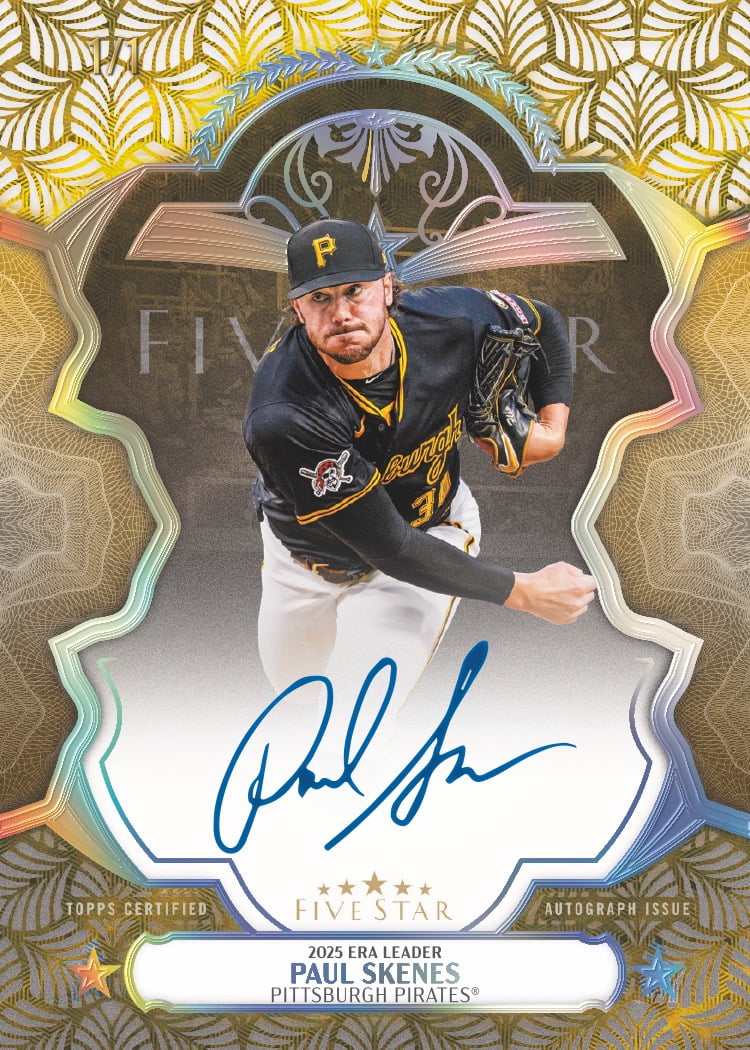 Topps Five Star Baseball 2026 - Hobby Box (Forhåndsbestilling)