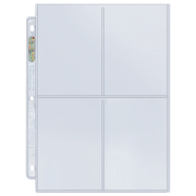 Ultra PRO Platinum Series 4-Pocket Pages (100 stk)