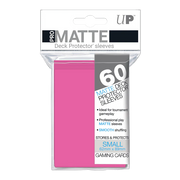 Ultra PRO PRO-Matte Small Sleeves Pink (60 Sleeves) – 62 x 89 mm