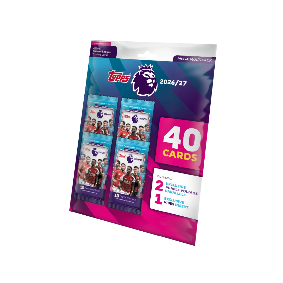 Topps Premier league Mega Multipack 2026/27 (Forhåndsbestiiling)