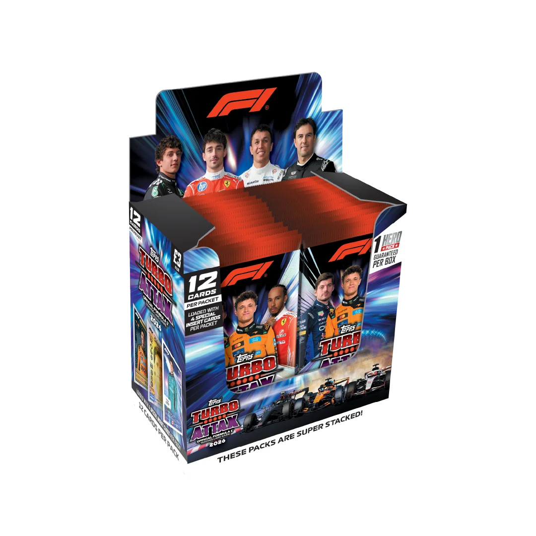 Formula 1 Turbo Attax 2026 Booster Boks